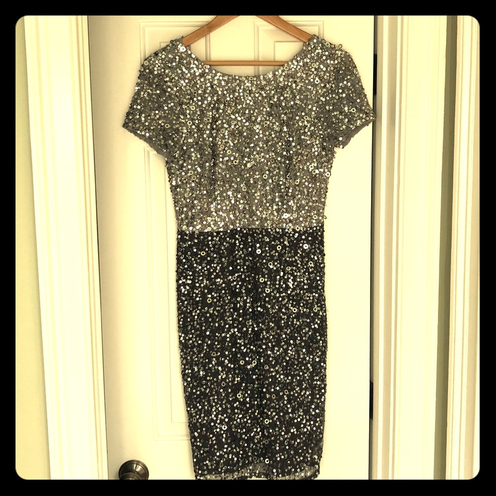 Adrianna Papell Sequin Dress